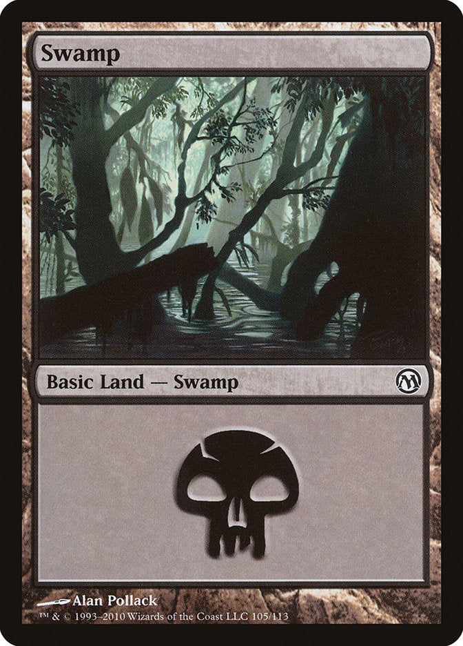 Swamp (105) [Duels of the Planeswalkers] | Yard's Games Ltd