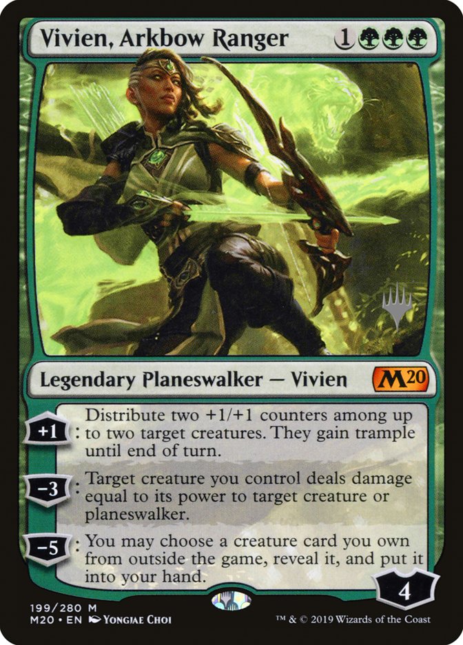 Vivien, Arkbow Ranger (Promo Pack) [Core Set 2020 Promos] | Yard's Games Ltd