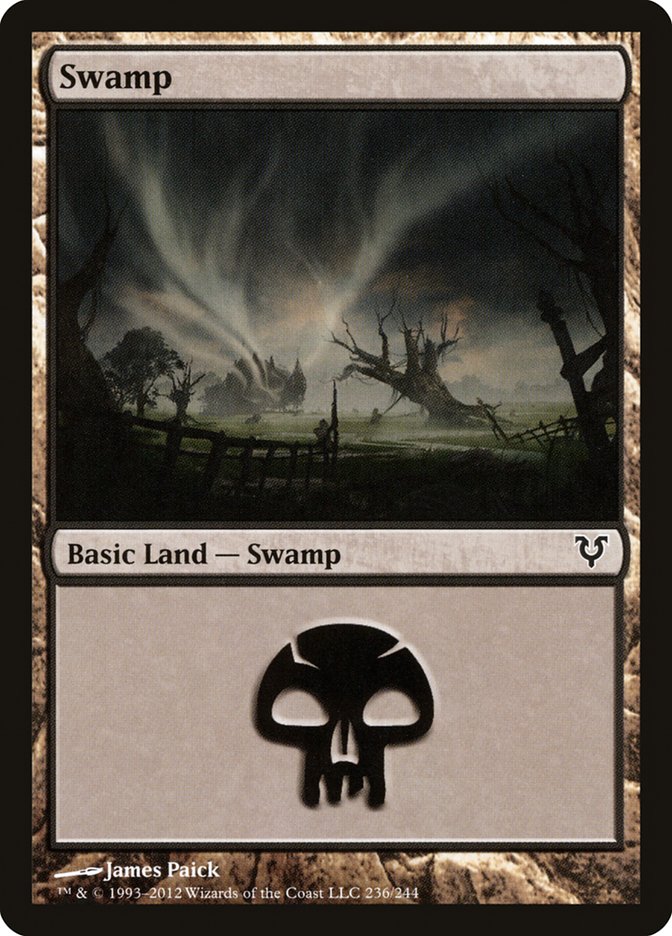 Swamp (236) [Avacyn Restored] | Yard's Games Ltd