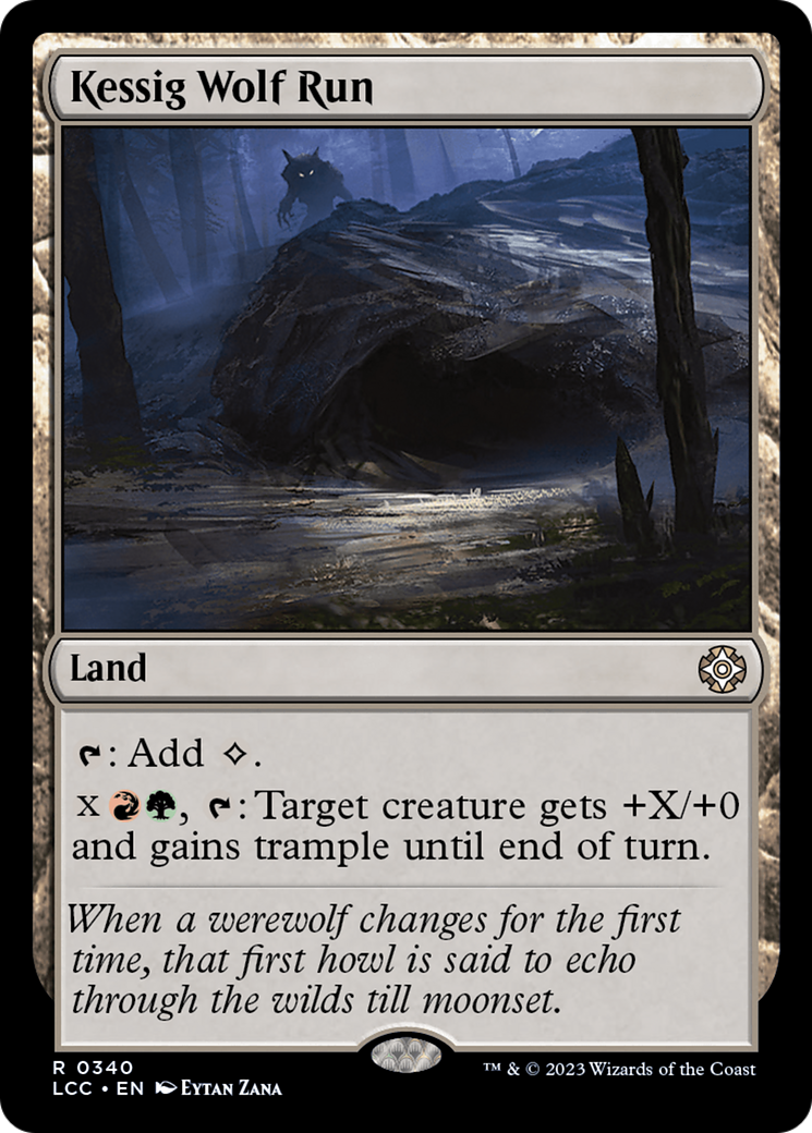 Kessig Wolf Run [The Lost Caverns of Ixalan Commander] | Yard's Games Ltd