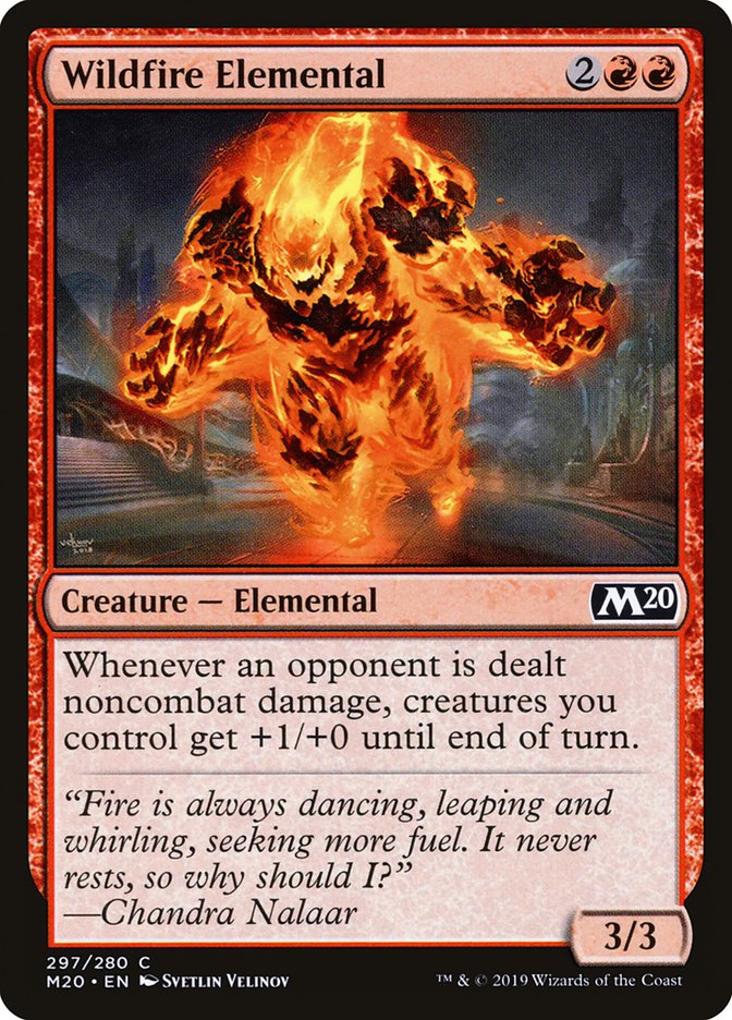 Wildfire Elemental [Core Set 2020] | Yard's Games Ltd