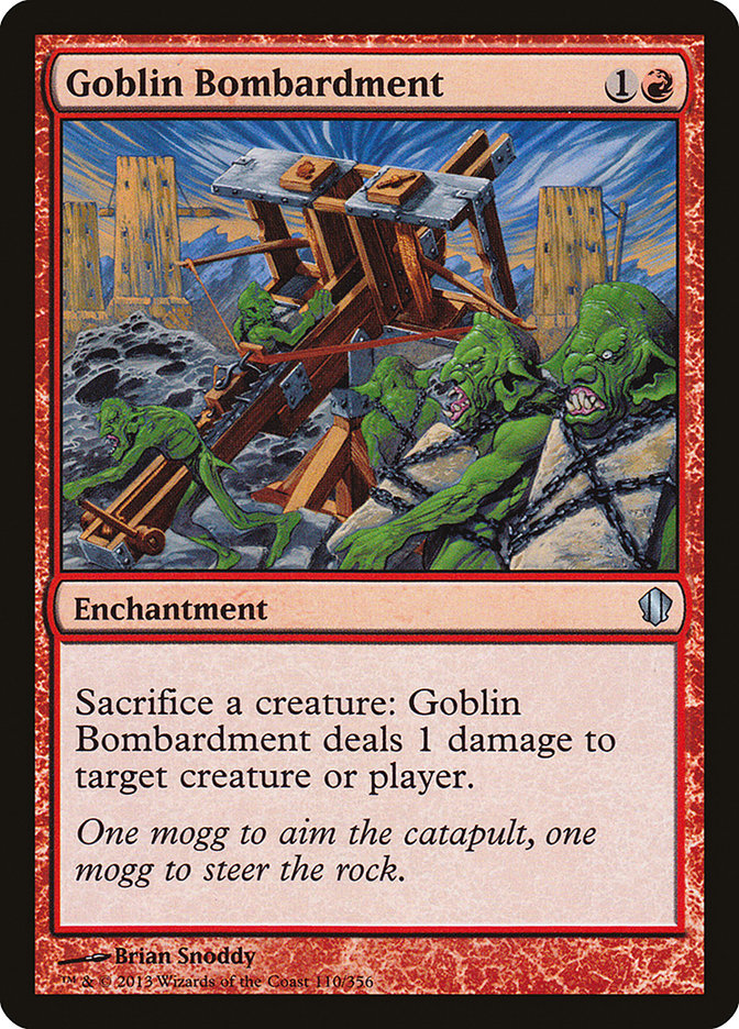 Goblin Bombardment [Commander 2013] | Yard's Games Ltd