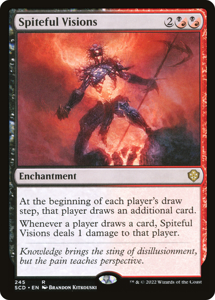 Spiteful Visions [Starter Commander Decks] | Yard's Games Ltd