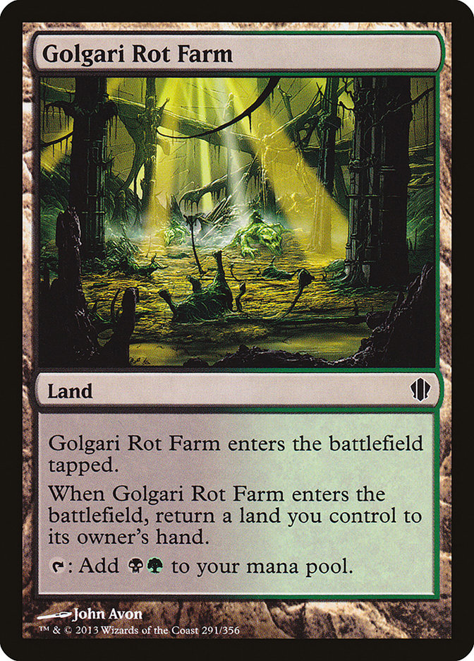 Golgari Rot Farm [Commander 2013] | Yard's Games Ltd