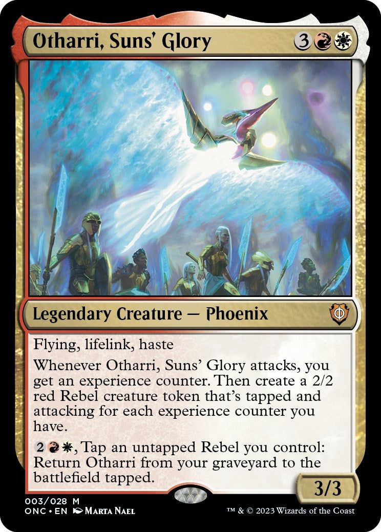 Otharri, Suns' Glory [Phyrexia: All Will Be One Commander] | Yard's Games Ltd