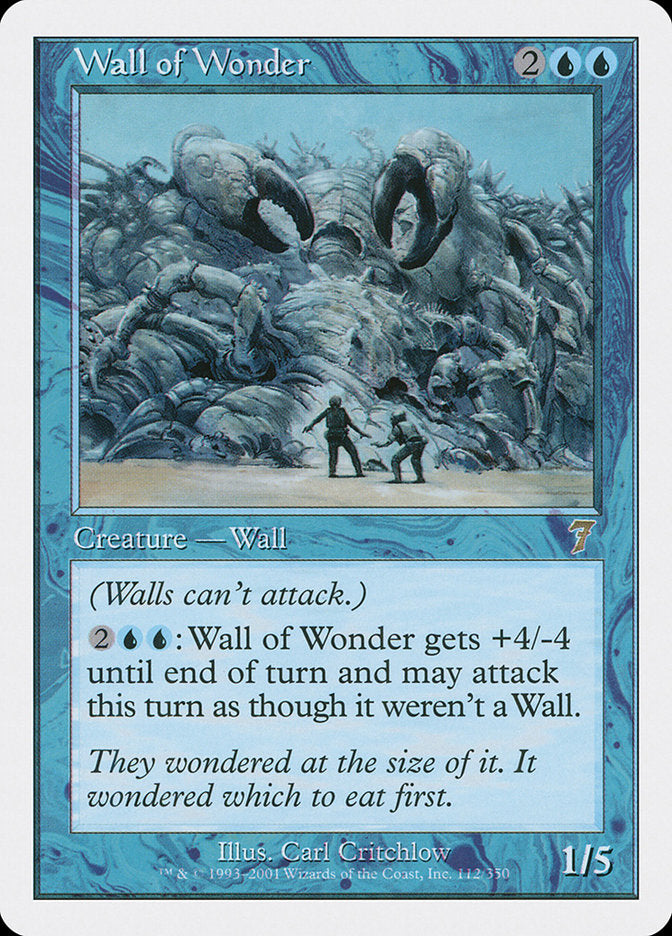 Wall of Wonder [Seventh Edition] | Yard's Games Ltd