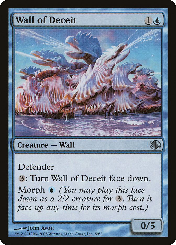 Wall of Deceit [Duel Decks: Jace vs. Chandra] | Yard's Games Ltd