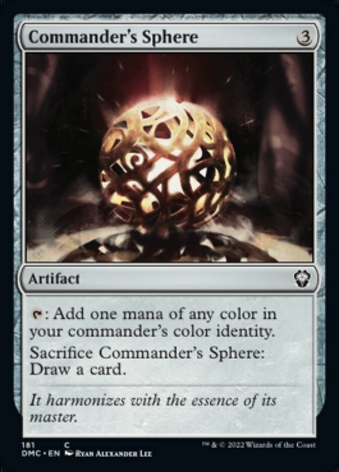 Commander's Sphere [Dominaria United Commander] | Yard's Games Ltd