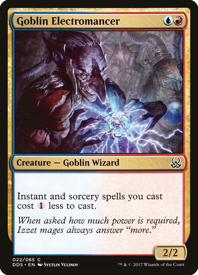 Goblin Electromancer [Duel Decks: Mind vs. Might] | Yard's Games Ltd