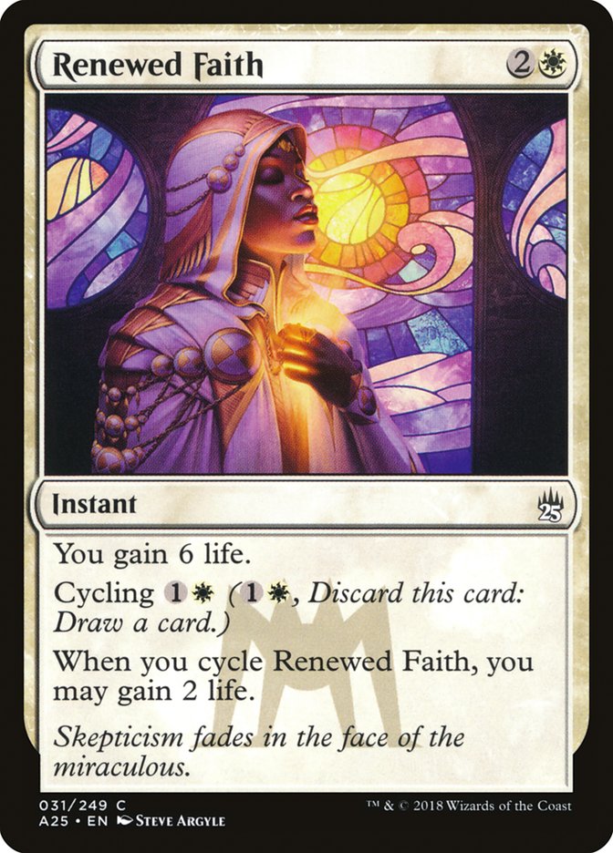 Renewed Faith [Masters 25] | Yard's Games Ltd