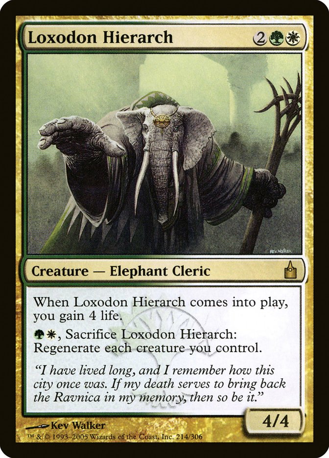 Loxodon Hierarch [Ravnica: City of Guilds] | Yard's Games Ltd