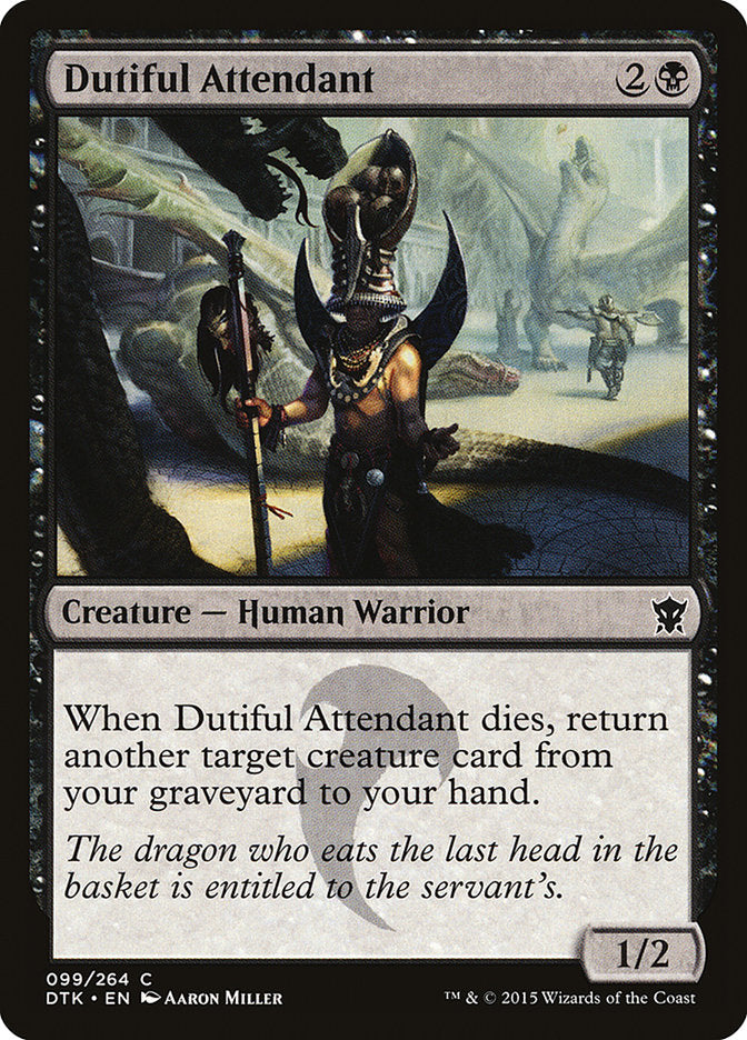 Dutiful Attendant [Dragons of Tarkir] | Yard's Games Ltd