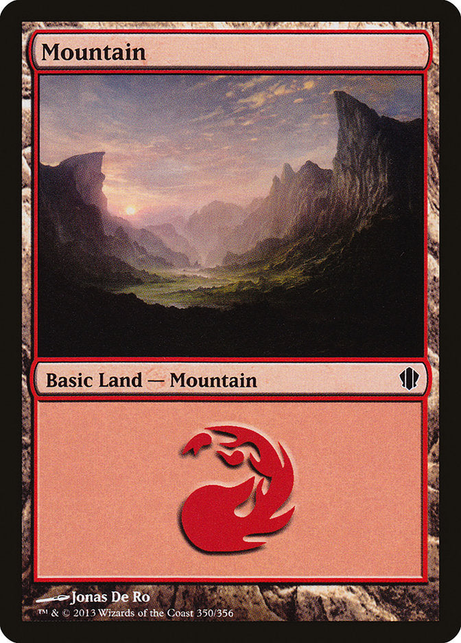 Mountain (350) [Commander 2013] | Yard's Games Ltd