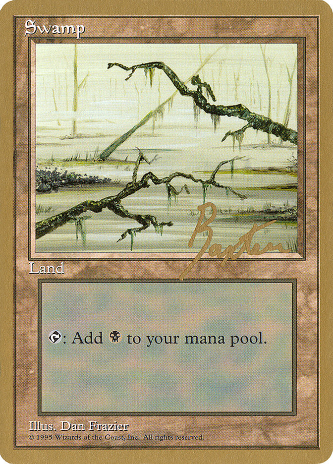 Swamp (gb371) (George Baxter) [Pro Tour Collector Set] | Yard's Games Ltd