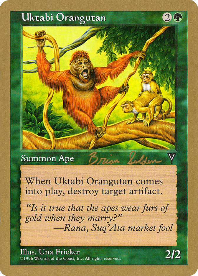 Uktabi Orangutan (Brian Selden) [World Championship Decks 1998] | Yard's Games Ltd