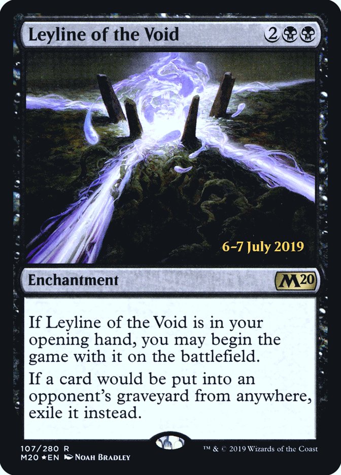 Leyline of the Void [Core Set 2020 Prerelease Promos] | Yard's Games Ltd