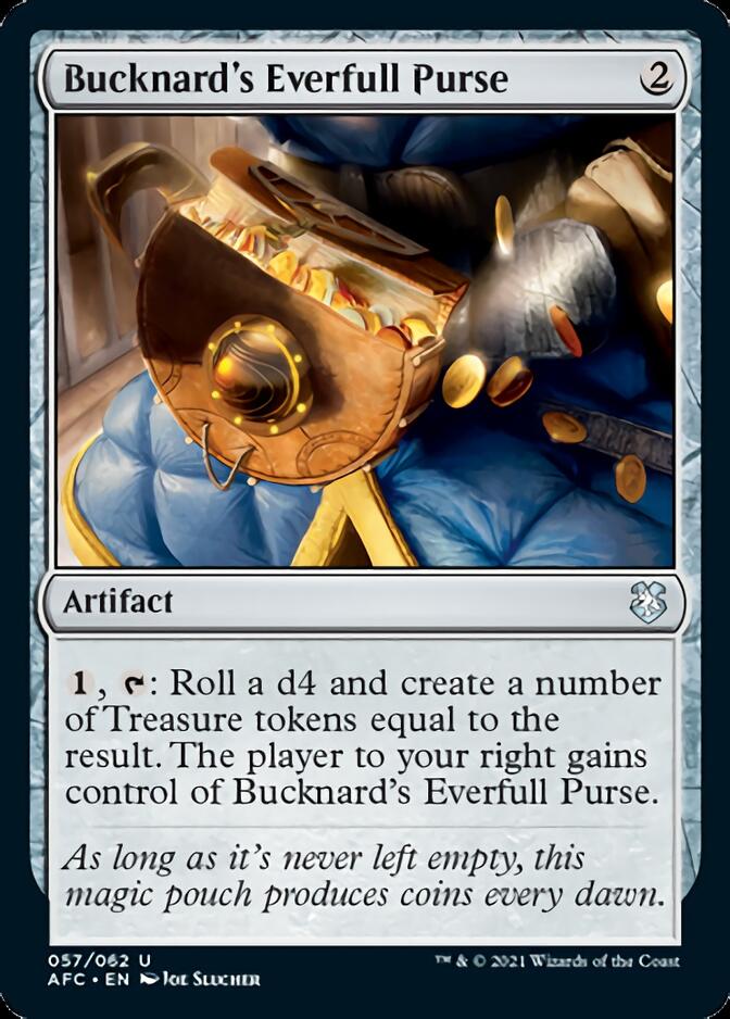 Bucknard's Everfull Purse [Dungeons & Dragons: Adventures in the Forgotten Realms Commander] | Yard's Games Ltd