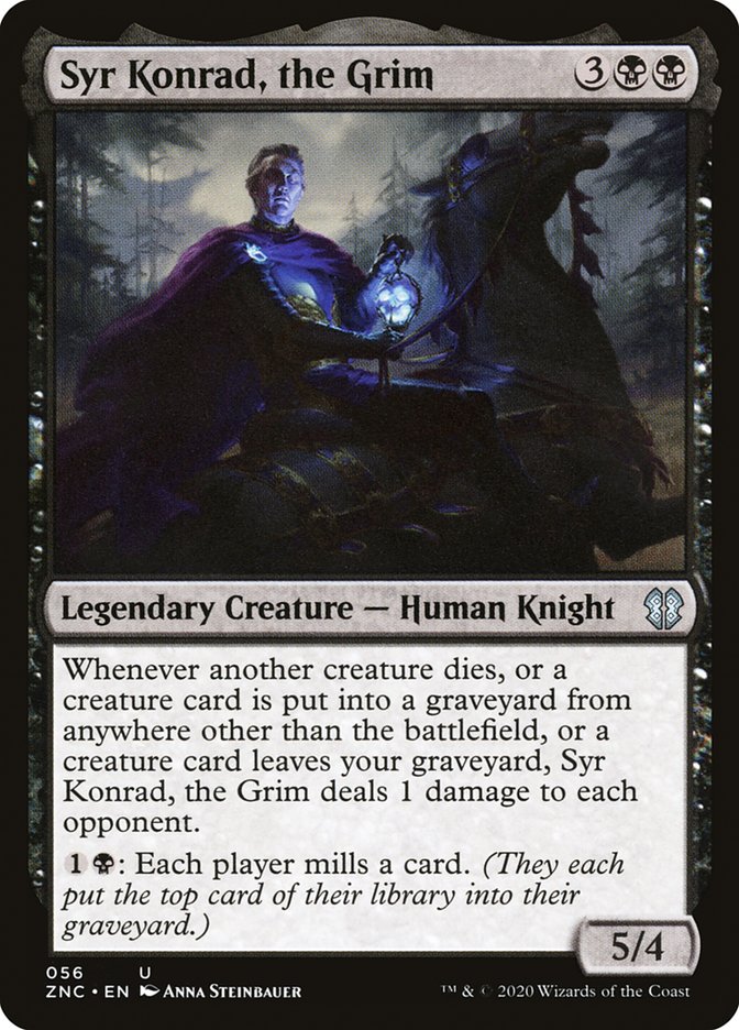 Syr Konrad, the Grim [Zendikar Rising Commander] | Yard's Games Ltd