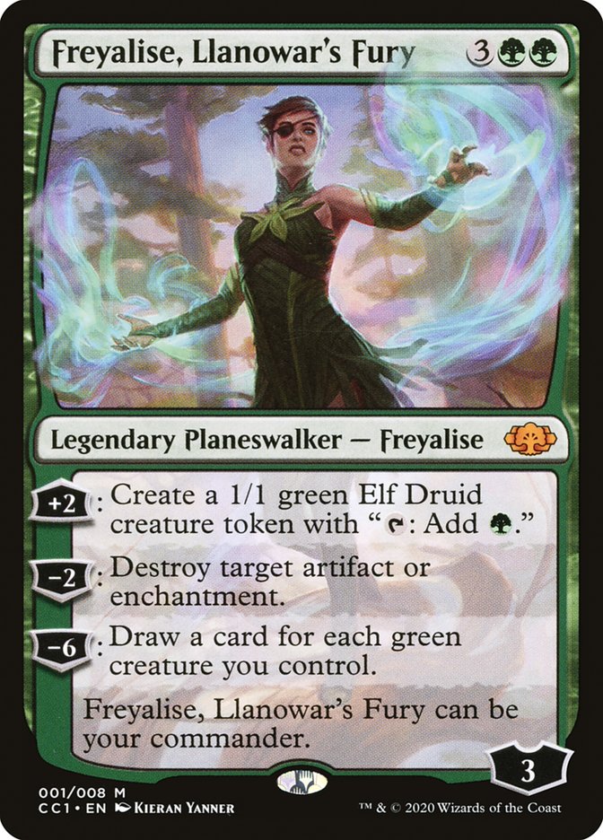 Freyalise, Llanowar's Fury [Commander Collection: Green] | Yard's Games Ltd