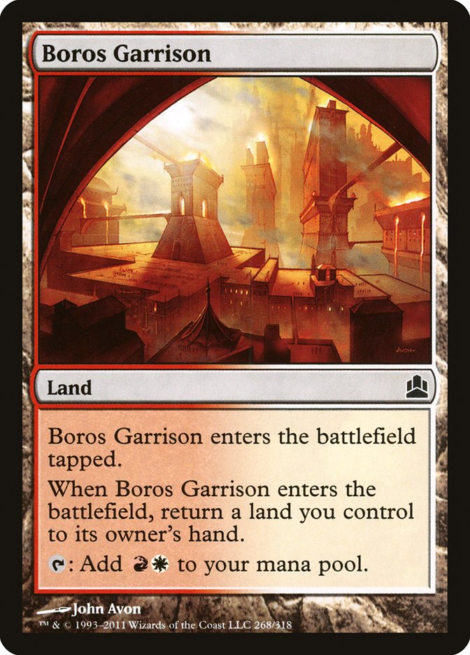 Boros Garrison [Commander 2011] | Yard's Games Ltd