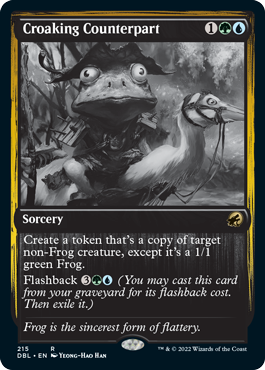 Croaking Counterpart [Innistrad: Double Feature] | Yard's Games Ltd