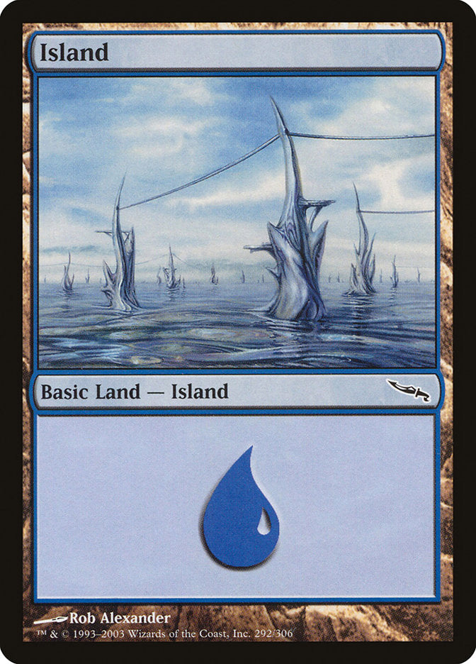 Island (292) [Mirrodin] | Yard's Games Ltd