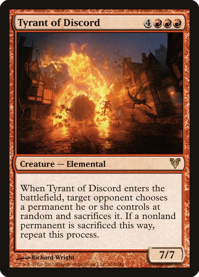 Tyrant of Discord [Avacyn Restored] | Yard's Games Ltd