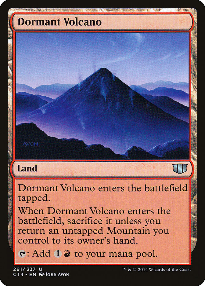 Dormant Volcano [Commander 2014] | Yard's Games Ltd