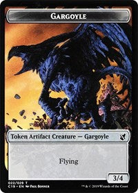 Gargoyle // Egg Double-Sided Token [Commander 2019 Tokens] | Yard's Games Ltd