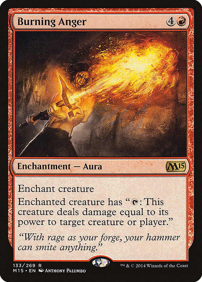 Burning Anger [Magic 2015] | Yard's Games Ltd