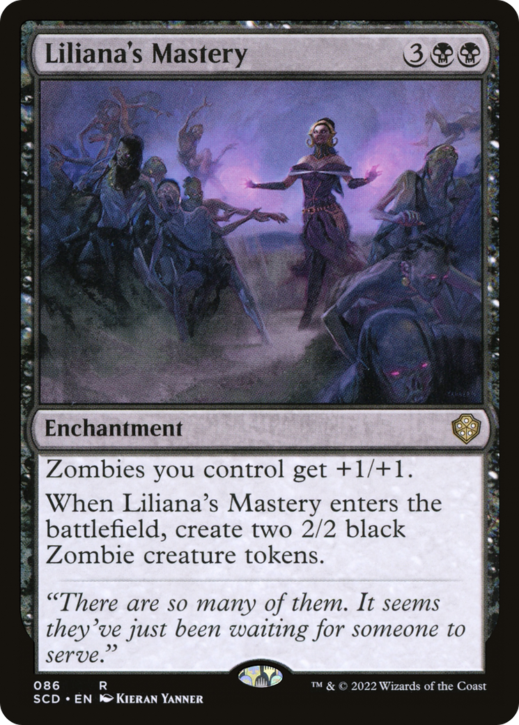 Liliana's Mastery [Starter Commander Decks] | Yard's Games Ltd