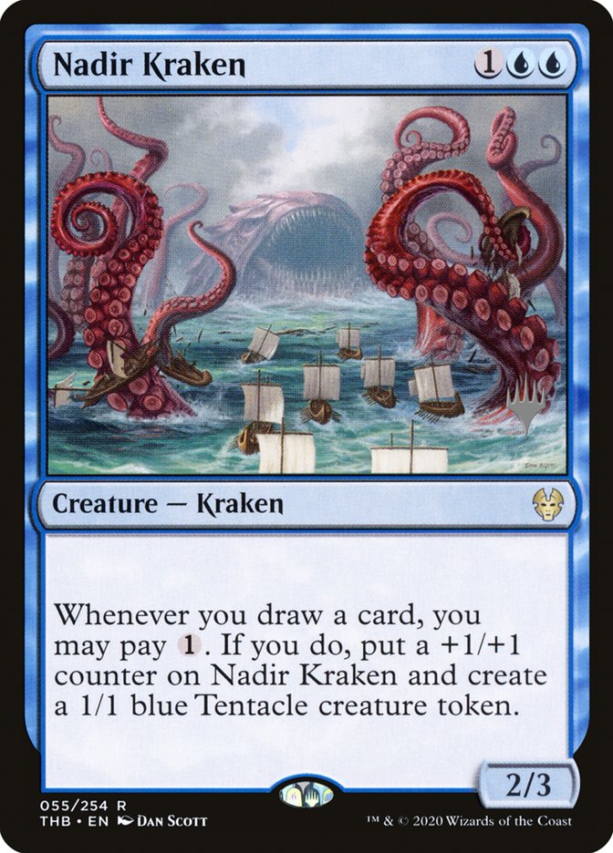 Nadir Kraken (Promo Pack) [Theros Beyond Death Promos] | Yard's Games Ltd