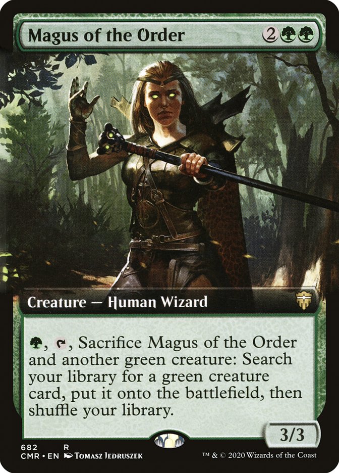 Magus of the Order (Extended Art) [Commander Legends] | Yard's Games Ltd