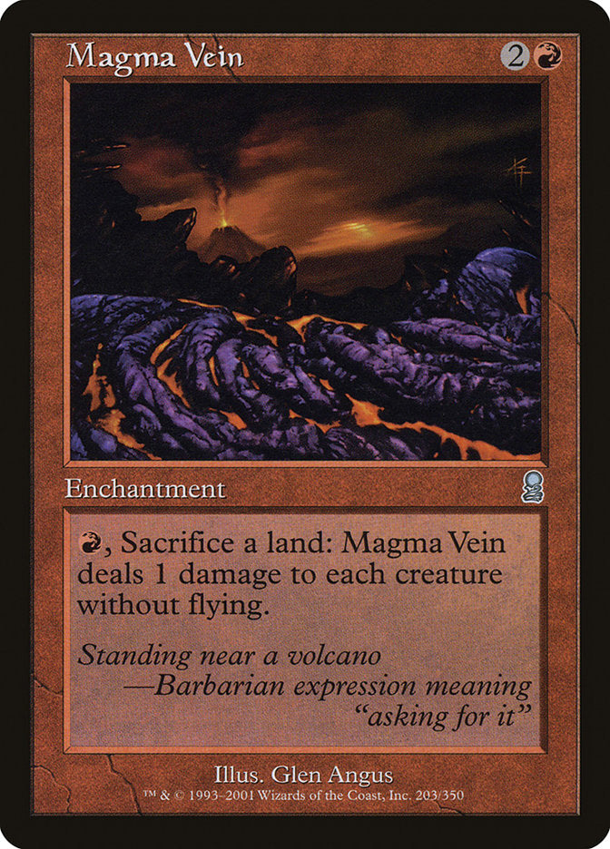 Magma Vein [Odyssey] | Yard's Games Ltd