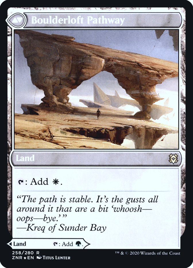 Branchloft Pathway // Boulderloft Pathway [Zendikar Rising Prerelease Promos] | Yard's Games Ltd