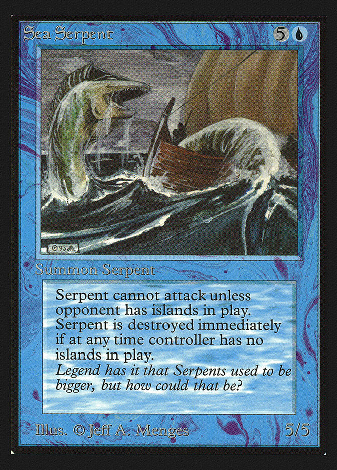Sea Serpent [International Collectors' Edition] | Yard's Games Ltd