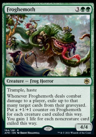 Froghemoth (Promo Pack) [Dungeons & Dragons: Adventures in the Forgotten Realms Promos] | Yard's Games Ltd