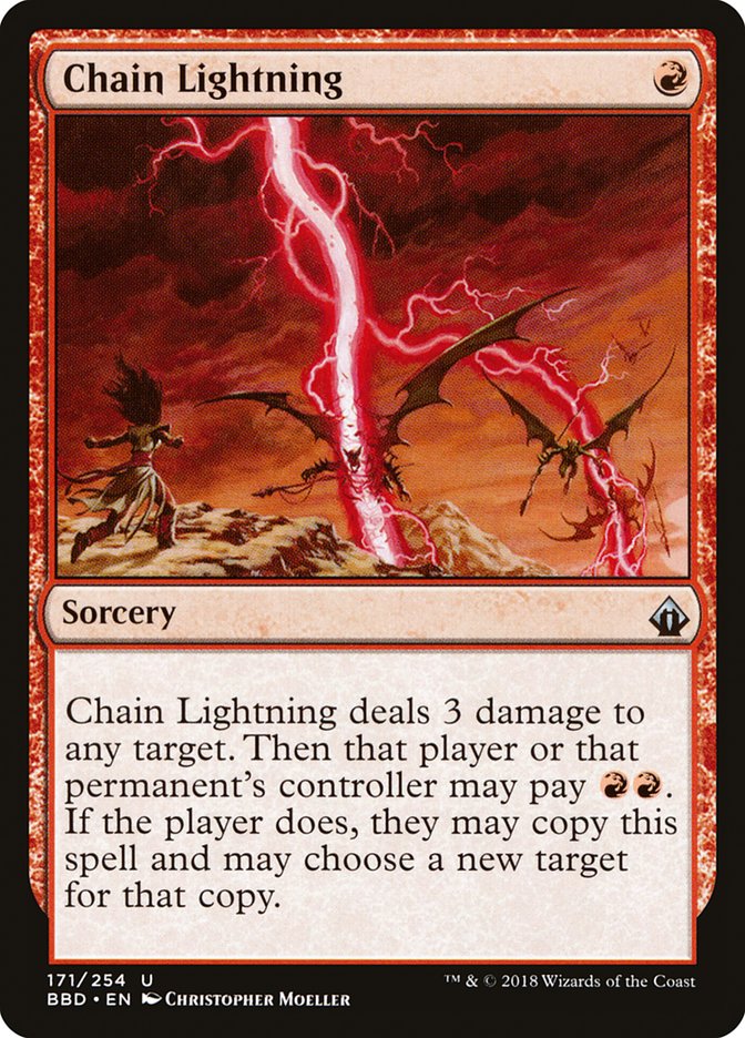 Chain Lightning [Battlebond] | Yard's Games Ltd