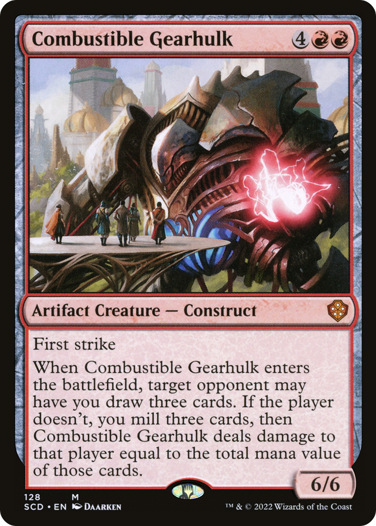 Combustible Gearhulk [Starter Commander Decks] | Yard's Games Ltd