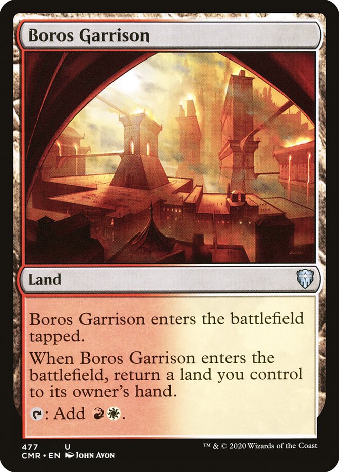 Boros Garrison [Commander Legends] | Yard's Games Ltd