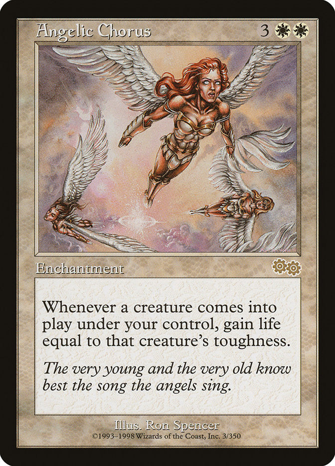 Angelic Chorus [Urza's Saga] | Yard's Games Ltd