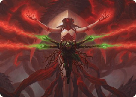 All Will Be One Art Card [Phyrexia: All Will Be One Art Series] | Yard's Games Ltd