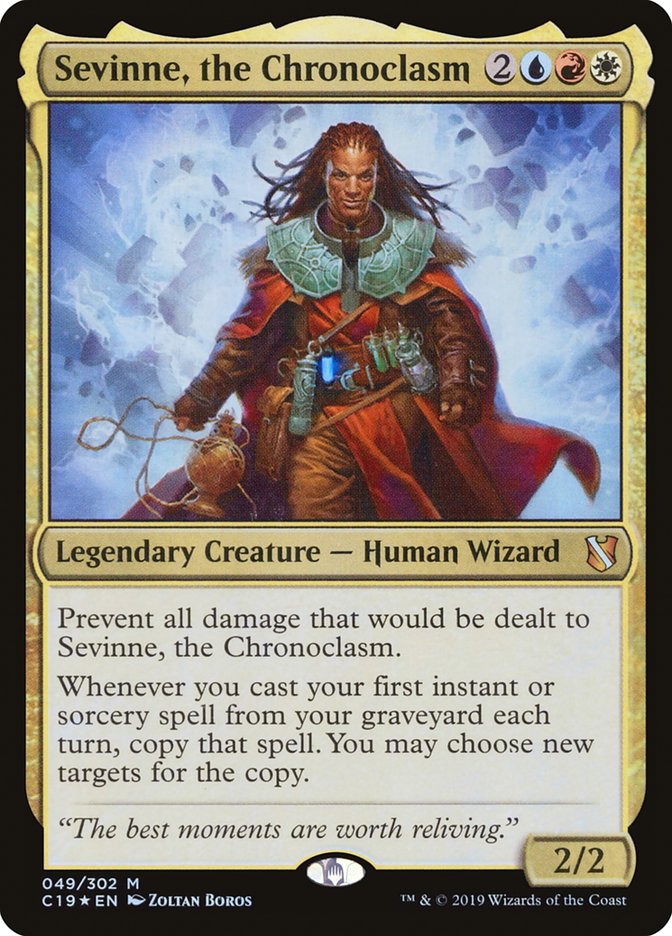 Sevinne, the Chronoclasm [Commander 2019] | Yard's Games Ltd