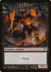 Angel // Demon Double-Sided Token [Open the Helvault] | Yard's Games Ltd