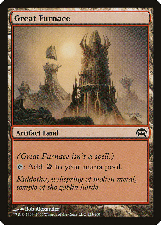 Great Furnace [Planechase] | Yard's Games Ltd
