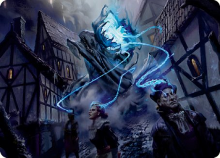 Dreamshackle Geist Art Card [Innistrad: Crimson Vow Art Series] | Yard's Games Ltd