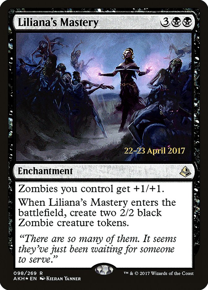 Liliana's Mastery [Amonkhet Prerelease Promos] | Yard's Games Ltd