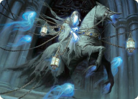 Patrician Geist Art Card [Innistrad: Midnight Hunt Art Series] | Yard's Games Ltd