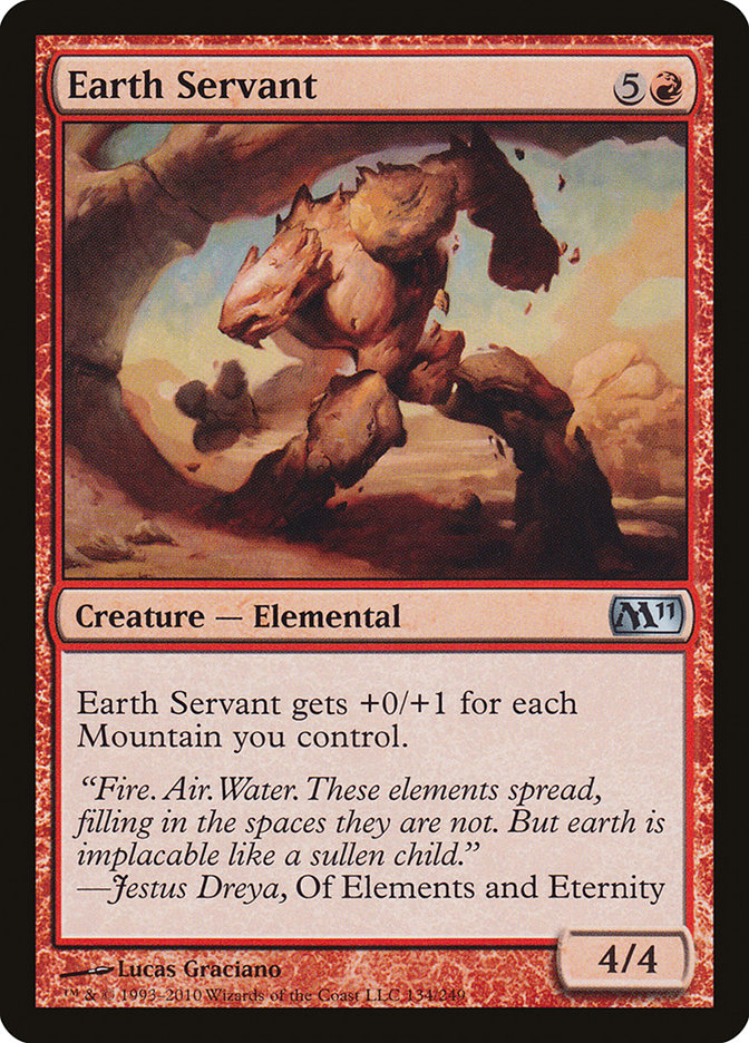 Earth Servant [Magic 2011] | Yard's Games Ltd