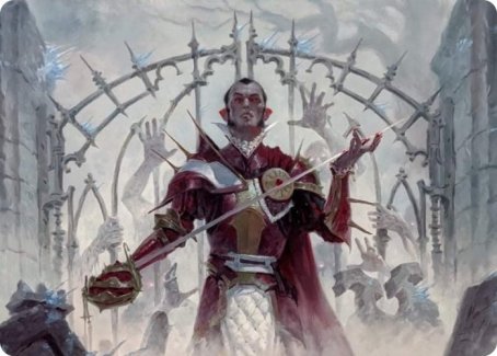 Cemetery Gatekeeper Art Card [Innistrad: Crimson Vow Art Series] | Yard's Games Ltd